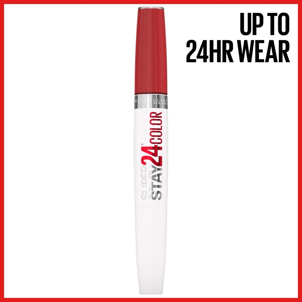 MAYBELLINE SuperStay 24 2-step Long Lasting Liquid Lipstick, 925 Brooklyn Sunset